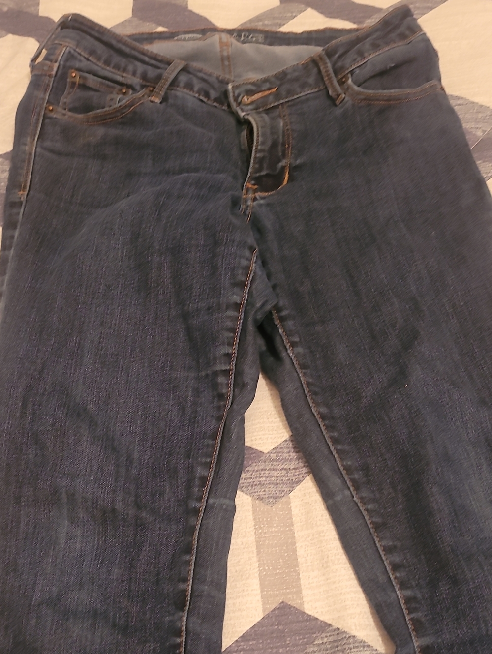 Old Navy Rockstar Dark Blue Women's Skinny Jeans